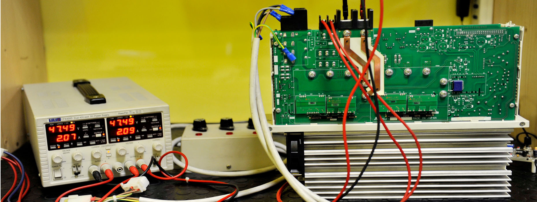 Test scheda elettronica Mitsubishi